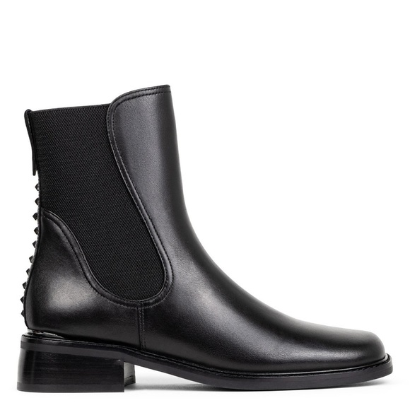 Donald J. Pliner Shoes - Donald J Pliner Elegant Black Leather Ankle Boots
